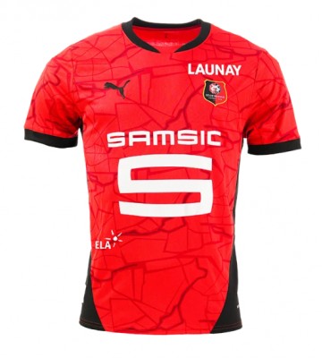 Stade Rennais Ludovic Blas #11 Hjemmebanetrøje 2024-25 Kortærmet